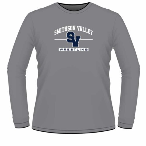 Smithson Valley Custom Grey Long Sleeve T-Shirt