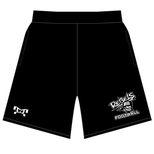 Rebels Football Custom Mesh Shorts
