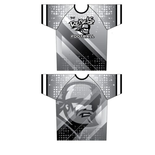 Rebels Football Custom Sublimated Dri-Fit T-Shirt