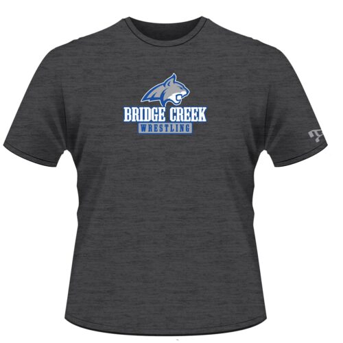 Bridge Creek Little League Custom Grey T-Shirt