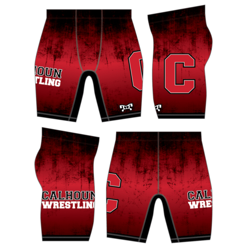 Calhoun Red Devils Custom Compression Shorts