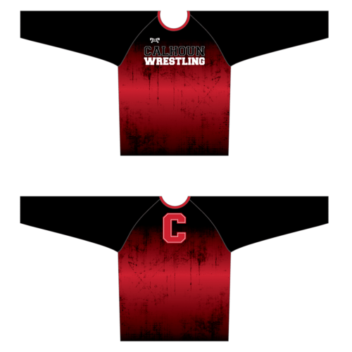 Calhoun Red Devils Custom Sublimated Long Sleeve Dri-Fit