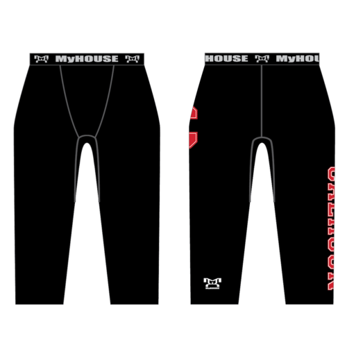 Calhoun Red Devils Custom Men's Leggings