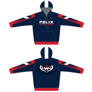 Felix Wrestling Club Custom Sublimated Hoodie