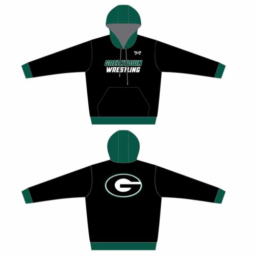 Greentown Wrestling Club Custom Sublimated Hoodie