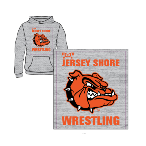 Jersey Shore HS Custom Sublimated Decal Hoodie