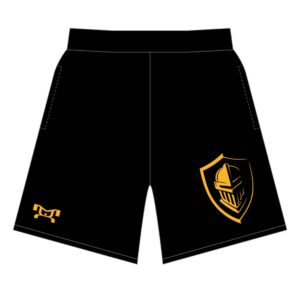 Lake Lehman Custom Black Mesh Shorts