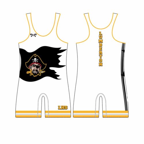 Lumberton HS Custom White Singlet