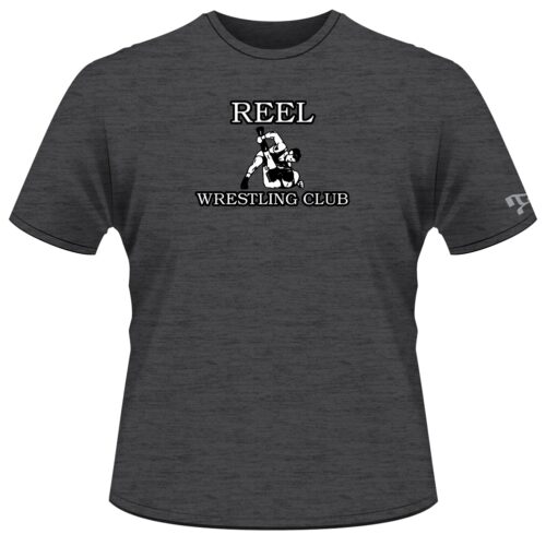 REEL Wrestling Club Custom Grey T-Shirt