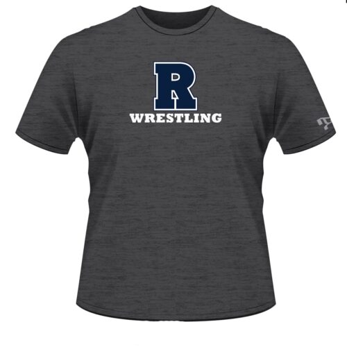 Roosevelt High School Rough Riders Custom Grey T-Shirt
