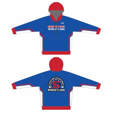 Signature Wrestling Club Custom Sublimated Hoodie