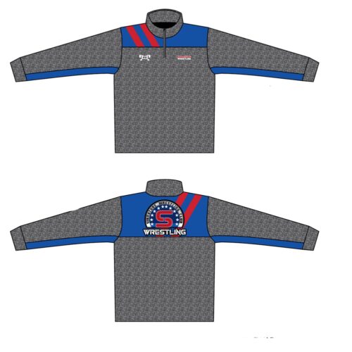 Signature Wrestling Club  Custom Quarter Zip Hoodie