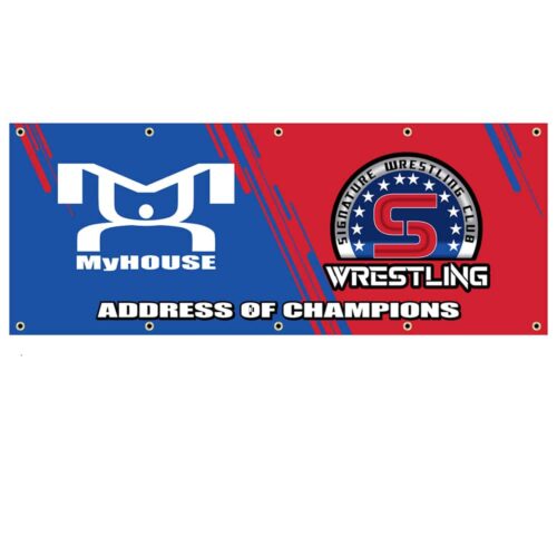 Signature Wrestling Club Custom Team Banner - Image 2