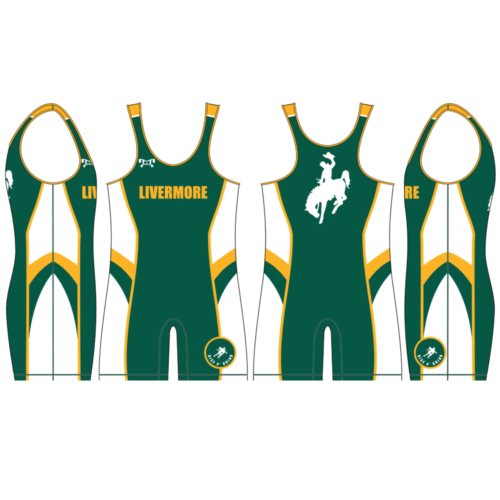 Livermore Wrestling Custom Men's Singlet  2023