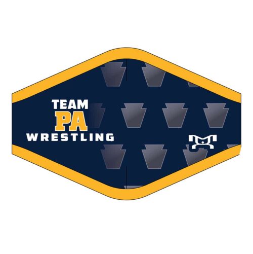 Team Pennsylvania Wrestling Custom Face Mask