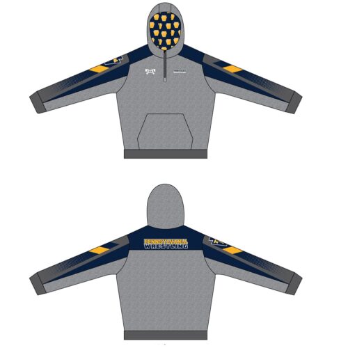 Team Pennsylvania Wrestling Custom Quarter Zip Hoodie