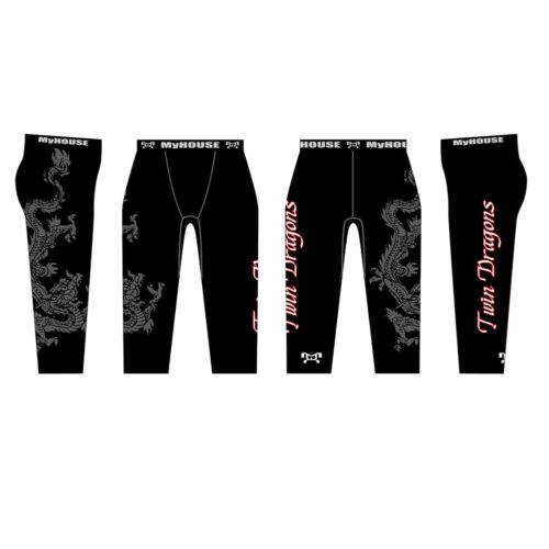 Twin Dragons Custom Women's Leggings