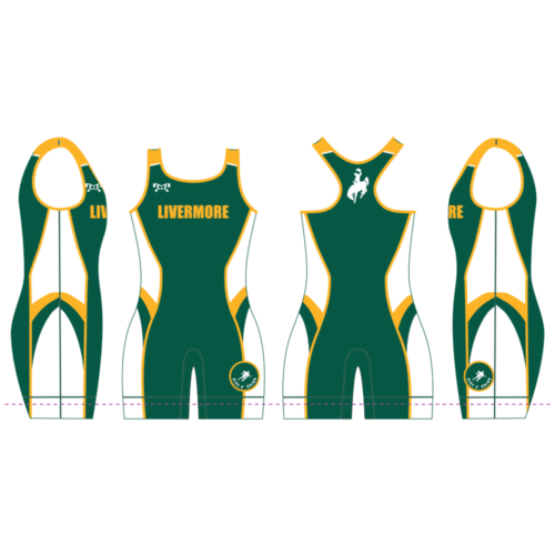 Livermore Wrestling Women's Custom Singlet  2023
