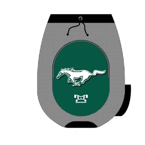 WEST PERRY MUSTANGS Custom Sublimated Gear Bag