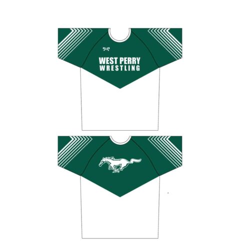 West Perry Mustangs Sublimated Dri-Fit T-Shirt