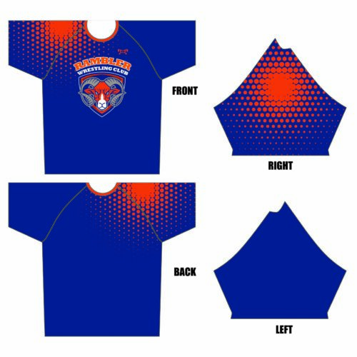Rambler Wrestling Club Dri-Fit T-Shirt  2023