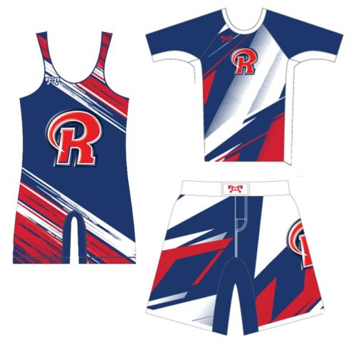 Richland Singlet/Fight Shorts/ Compression Shirt Combo