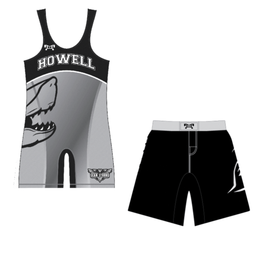 Howell Predators Singlet Fight Short Combo Deal