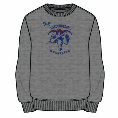 Londonderry Lancers  Sublimated Grey Crewneck