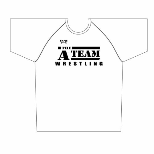 A-Team Wrestling Club Custom Sublimated White Dri-Fit T-Shirt