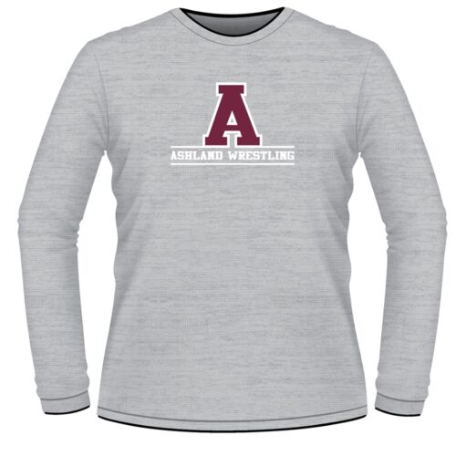 Ashland Area Custom Long Sleeve Grey T-Shirt