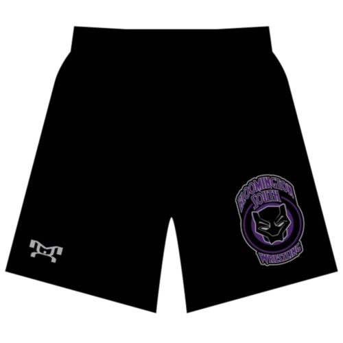 Bloomington South Elementary Custom Black Mesh Shorts