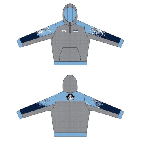 Burrell Wrestling Custom Quarter Zip Hoodie