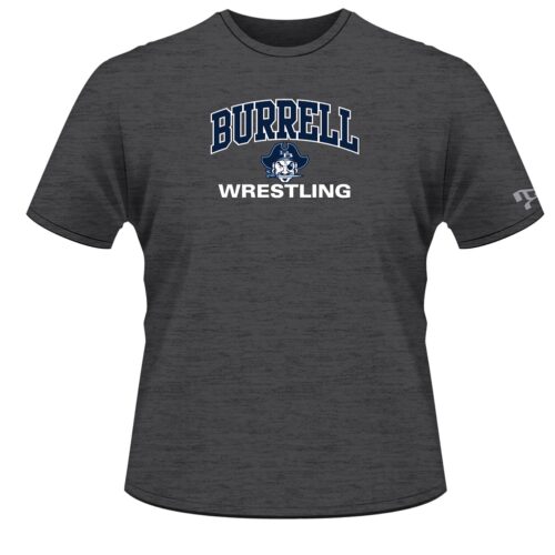 Burrell Wrestling Grey T-Shirt