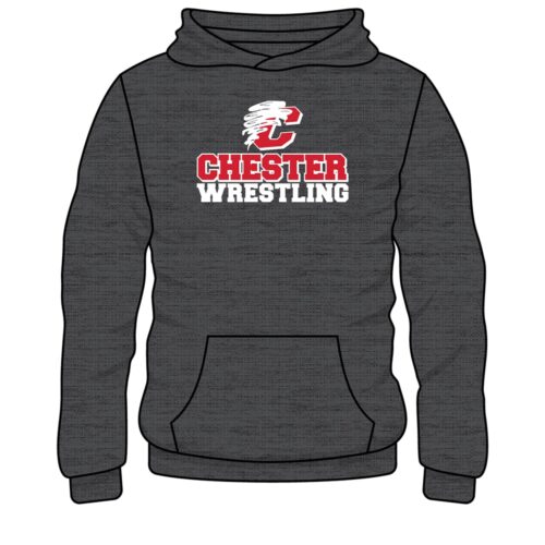 Chester High School Custom Grey Hoodie