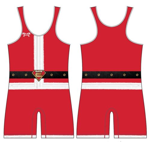 Elite Athletic Club Custom Santa Singlet