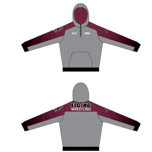ELG/HG Wrestling Custom Quarter Zip Hoodie