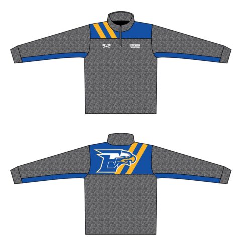 Etowah High School Custom Heathered Quarter Zip  ( Heather fabric may vary in color & texture)