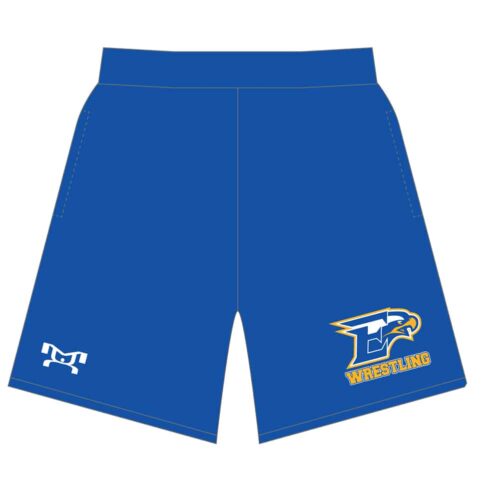 Etowah High School Custom Blue Mesh Shorts