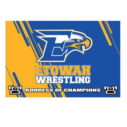 Etowah High School Custom Team Banner