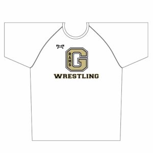 Glenwood High School Custom Sublimated White Dri-Fit T-Shirt