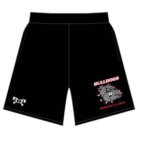 Grand Meadows Custom Black Mesh Shorts