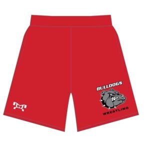 Grand Meadows Custom Red Mesh Shorts