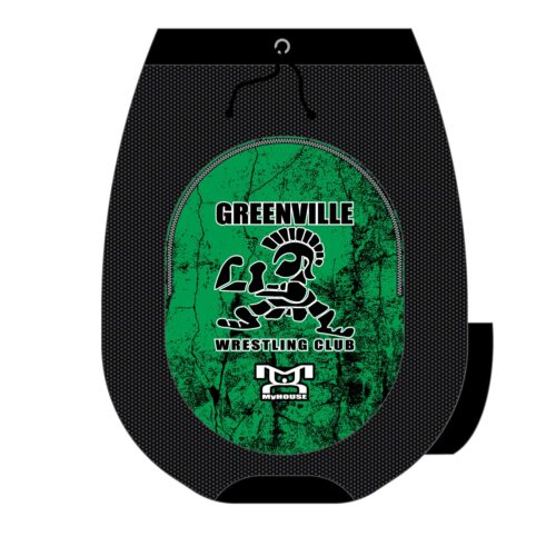 Greenville Wrestling Club Custom Sublimated Black Gear Bag