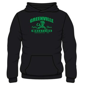 Greenville Wrestling Club Custom Black Hoodie