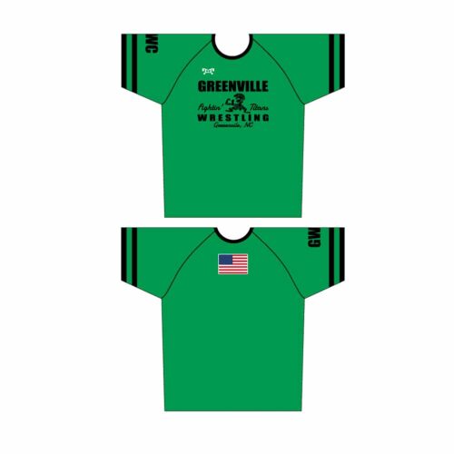 Greenville Wrestling Club Sublimated Short Sleeve Dri-Fit T-Shirt