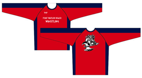 Fort Walton Beach Wrestling  Long Sleeve Dri Fit