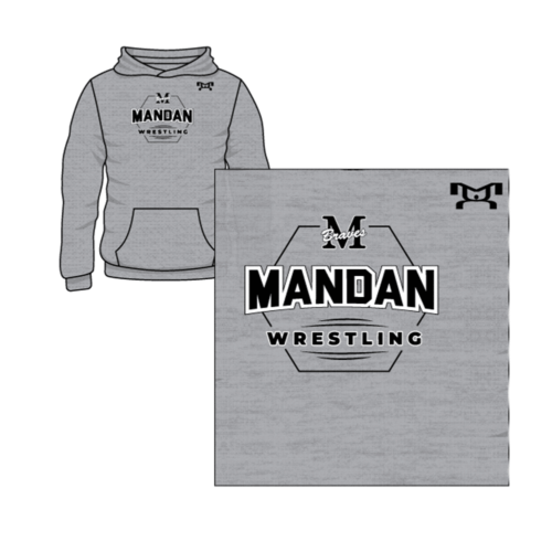 Mandan Wrestling Custom MyHOUSE Challenger Hoodie