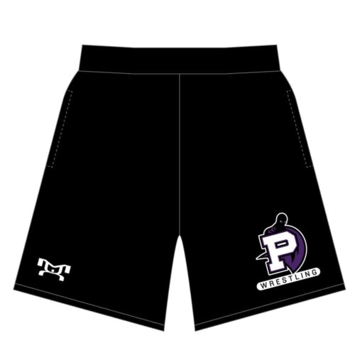Phoenixville  Custom Black Mesh Shorts