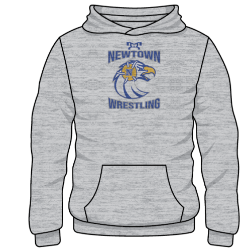 Newtown High School Custom Sublimated Decal Hoodie