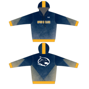 Spring Klein Wrestling Club Sublimated Hoodie